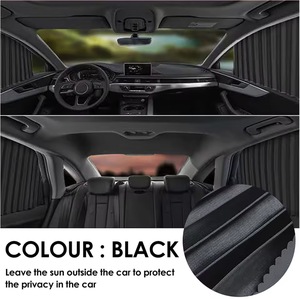 Car Sunshade Magnetic Side <b>Window</b> Curtain Auto <b>Window</b> <b>Shade</b> Privacy UV <b>Window</b> Shield Car Interior Accessories - Product Image 4