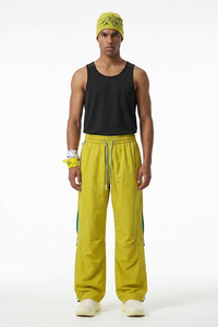Pantalones curvos de alta impermeabilidad para primavera y verano 2026, pantalones casuales de pierna ancha para exteriores, personalizables - Product Image 3