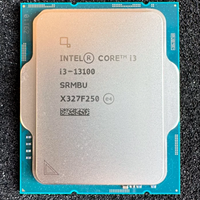 Processeur d'unité centrale de bureau I3 i5 13100/13100f 12400 12400f 14400f 10100 nouveau paquet de plateau LGA 1700 en stock