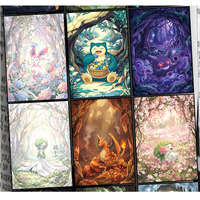 Support d'affichage décoratif transparent PY Art Board pour œuvres d'art, panneau de présentation de personnages d'anime, produit cadeau pour les magasins de détail, approvisionnement en gros