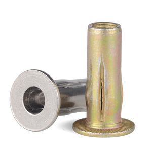 Écrou de rivet de type lanterne M5 M6 M8, écrou de rivet d'expansion à fente galvanisé automobile - Product Image 1