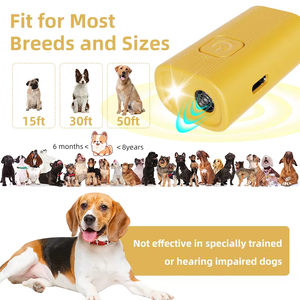 Mini dispositifs anti-aboiement ultrasoniques pour chiens d'extérieur, dispositif d'entraînement pour arrêter les aboiements, répulsif pour animaux de compagnie, anti-aboiement - Product Image 5