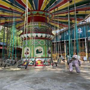Grand équipement d'amusement extérieur bon marché d'usine chinoise balançoire <span class=keywords><strong>de</strong></span> chaise volante pour enfants et adultes - Product Image 1