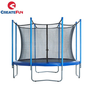 Trampolín <span class=keywords><strong>de</strong></span> Jardín para Niños Ecológico y Más Vendido <span class=keywords><strong>de</strong></span> CreateFun con Marco <span class=keywords><strong>de</strong></span> Acero Resistente, Trampolín Suave para Exteriores - Product Image 6