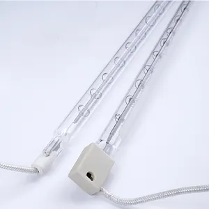 Manufacturer Wholesale 1500w 350mm quartz glass shortwave tubular heating element