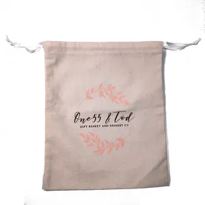 2023 Wholesale Gifts Linen Pouch Dust Bags For Luxury Handbags Large Dust Bags Handbag Customizable Jewellery Linen Dust Bag