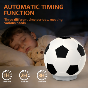 Lámpara Nocturna Cuadrada de la Copa Mundial de Fútbol 2026 con Control Remoto por Aplicación, Silicona de Grado Alimenticio, Enchufable, Forma de Conejo/Luna - Product Image 2