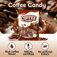 Indonesia Bonbon Charcoal Roasted Coffee Candy Confectionery Sweets