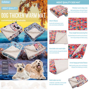 Collabor Teckels Alle Seizoenen Ademend Comfortabele Pluche Warme Hond En Kat Bed Huisdier Mat In Winter - Product Image 2