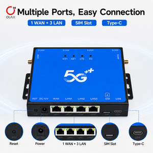 OLAX G5016 Industrial Long Range Wifi 6 Antenna <b>Modem</b> LTE 4G 5G CPE Router With Sim Card Slot Olax 5g Router - Product Image 4