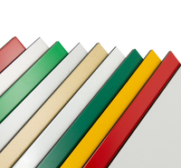Panneau ACM Aluminium Composite 3D ACP 2mm 6mm Mat Blanc Gris Noir Imprimable