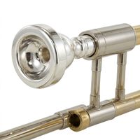 Wholesale OEM SL-5602 Bb Trombone Lacquered Gold Slide Brass Instrument Includes Case & Accessories Tianjin for Music Stores