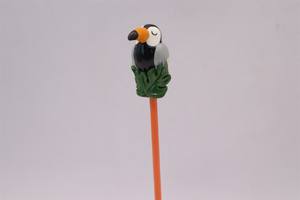 Figurines miniatures fabriquées à la main <span class=keywords><strong>licorne</strong></span> résine Animal Statue réaliste Panda Figurine jardin pieu cour ornement - Product Image 5