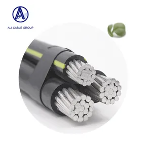 Hot Sale High Corrosion Resistance Strand Long-Span Line Abc Aerial Bundled Electrical Cable Transmission Bare Conductor