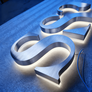 कस्टम बैकलिट 3 डी चैनल पत्र में अस्पताल के स्कूल बैंक के लिए साइनेज - Product Image 4