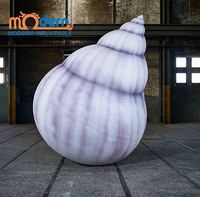 Canique gonflable de fête, modèle de conque gonflable en forme d'escargot pour publicité, nouvelle collection