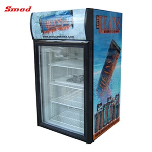 Glass Door Table Top/counter Top Bar <b>Fridge</b> <b>Portable</b> Refrigerator Display Cooler Sc21b <b>Portable</b> Refrigerator Display Cooler - Product Image 5