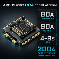 Contrôleur de vol en métal Axisflying F722 avec ESC 80A et boîtier de protection pour drone FPV 6S 8S 13 pouces