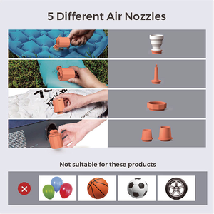 Mini pompe à air électrique <span class=keywords><strong>sans</strong></span> <span class=keywords><strong>fil</strong></span> multifonctionnelle pour l'extérieur, pompe à air USB rechargeable, <span class=keywords><strong>gonfleur</strong></span> pour jouets de piscine, <span class=keywords><strong>matelas</strong></span> pneumatique - Product Image 4