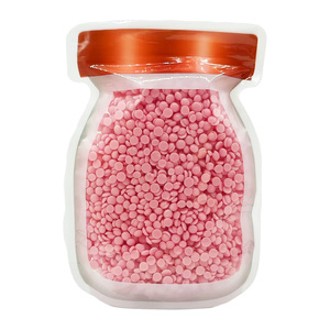 공장 직접 공급 500g <span class=keywords><strong>OEM</strong></span>/ODM 하드 왁스 콩 제모 무통 로진 무료 제모 하드 왁스 비즈 - Product Image 3