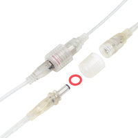 Bande lumineuse à Led Câbles injectés 5.5*2.1/2.5mm 2Pin Mâle Femelle DC Connecteur Basse Tension 5V 9V 12V 24V 48V Connecteur