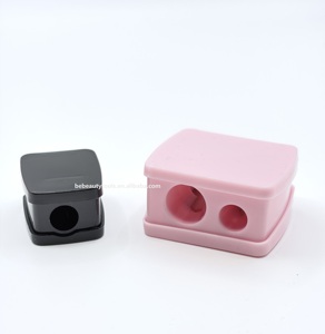 BE BEAUTY BBPS052 Idéal pour la Chine, <span class=keywords><strong>taille</strong></span>-crayons cosmétiques personnalisés rose et noir pour <span class=keywords><strong>maquillage</strong></span> des sourcils, des lèvres et des yeux - Product Image 2