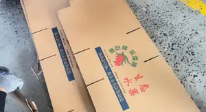 Imprimante automatique à grande vitesse de boîte de papier de pizza faisant la machine