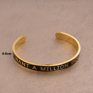 Pulsera Ajustable de Acero Inoxidable 316 de Alta Calidad, Pulsera TOUSES, Joyería de Moda para Fiesta, Regalo para Mujer - Product Image 1