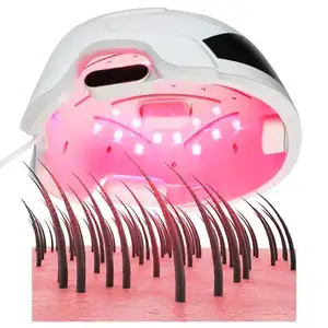 Groothandel Custom 650nm 660nm 670nm Laser Haargroei Helm Voor Haar Regeneratie Te Voorkomen Haaruitval Hoofdhuid Zorg