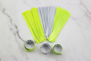 <span class=keywords><strong>En13356</strong></span> مقاوم للماء EN17353 سوار عاكس قابل لإعادة الاستخدام شرائط عاكسة لف صفعة عاكسة لأحداث festiv يتوهج في الظلام - Product Image 6