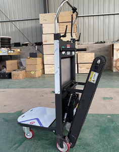 <span class=keywords><strong>Carretilla</strong></span> Eléctrica para Subir <span class=keywords><strong>Escaleras</strong></span>, Ahorra Esfuerzo, Capacidad de 500 kg, con Batería, Tipo Crawler - Product Image 4