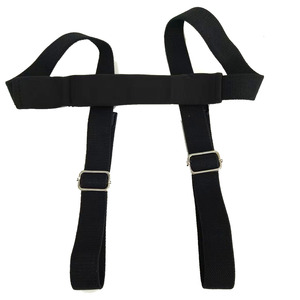 Ceinture d'étirement de yoga OEM réglable, correcteur de posture pour les épaules et le dos, pour entraînement à domicile, unisexe, noir, gris, rose, violet - Product Image 1