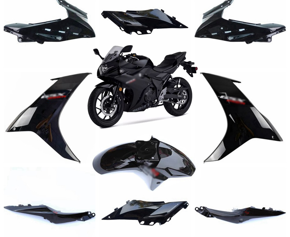 Комплект обтекателей для мотоцикла Suzuki GSX250R пластиковый номерной знак боковая крышка крыла Guardabarros, запчасти для сиденья бака Asiento