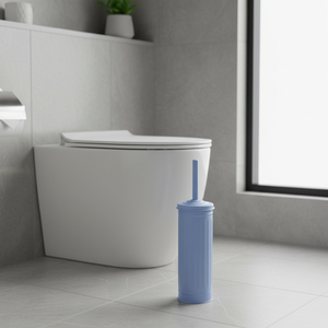 Spazzola per WC MSV 'Haban' in blu, 11,5 x 40 cm - Product Image 2