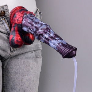 Amazon Hot Sell Water Squirting Silicone Horse <b>Dildo</b> Female Animal <b>Dildo</b> Masturbator Adult Products - Product Image 4