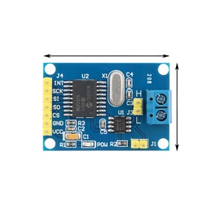 XINLIWEI MCP2515 CAN Bus Module <strong>Board</strong> TJA1050 Receiver SPI Protocol for 51 MCU ARM <strong>Controller</strong> STC <strong>Microcontroller</strong> Program - Product Image 4