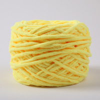 Charmkey 100% polyester épais micro coton laine chenille fil prix pour couvertures à tricoter à la main