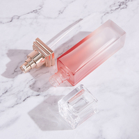 Luxe groothandel vierkante transparante cosmeticaverpakkingset 40-120ml lotion crème subflessen drukfles lotion essence