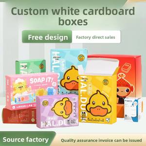 Caja de embalaje Caja de cartón blanca personalizada Embalaje exterior del producto Caja de color Caja de regalo para té personalizada Caja vacía con impresión de logotipo - Product Image 5