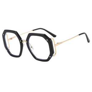 Psn Square Full Rim Anti Blue Light Glasses Women Fashion Eyewear 68084 Lightweight Clear <b>Frame</b> - Product Image 1