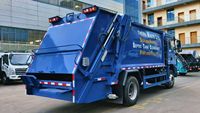 Nouveau camion compacteur hydraulique diesel manuel Shacman M3000 de 15 mètres cubes pour le transport urbain de déchets, modèle 2026