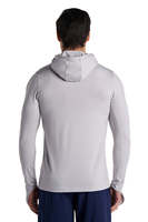 Sweat à capuche de pêche pour homme UPF 50, extensible dans 4 directions, avec cache-cou intégré anti-buée et perforations laser, idéal pour la pêche et la randonnée, logo personnalisé disponible