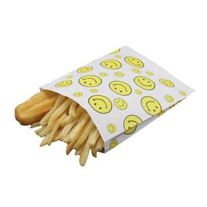 Sac en papier kraft de vente au détail d'usine pour petites frites, pizzas, lait, sucre, gelée, salade, impression offset, manipulation de surface - Product Image 2