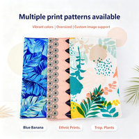 Grande serviette de plage en microfibre douce, séchage rapide, motif floral, absorbante, colorée, pour la plage, la piscine, les voyages, le camping, la maison