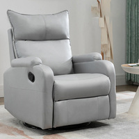 XTSF-008 luxe unique en cuir canapé chaise moderne électrique rotatif à bascule inclinable Massage tissu en gros pour salon
