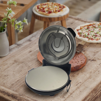 Grille-pain et four à pizza électriques pour la maison avec fenêtre à double couche