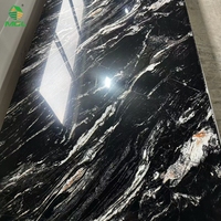 Panneau mural décoratif en PVC flexible effet marbre brillant UV pour intérieurs résidentiels, hôteliers et commerciaux