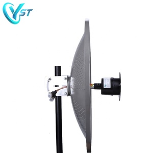 Antena Parabólica de 698-4200MHZ 4G 5G Mimo 2X30Dbi de Largo Alcance (10-15KM) de 60cm con Conector Tipo Horn Negro y Cable RG142 - Product Image 5