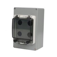 Fabricant SP-AG-FA20-1 175*80*80MM IP66/NEMA 4X Boîtier de commutateur à bouton-poussoir électronique extérieur personnalisé en aluminium