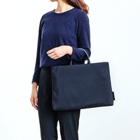 Sac à main pour le travail et les trajets quotidiens, nouvelle mallette souple, sac d'affaires simple pour ordinateur portable, grande capacité, sac à dossiers unisexe
